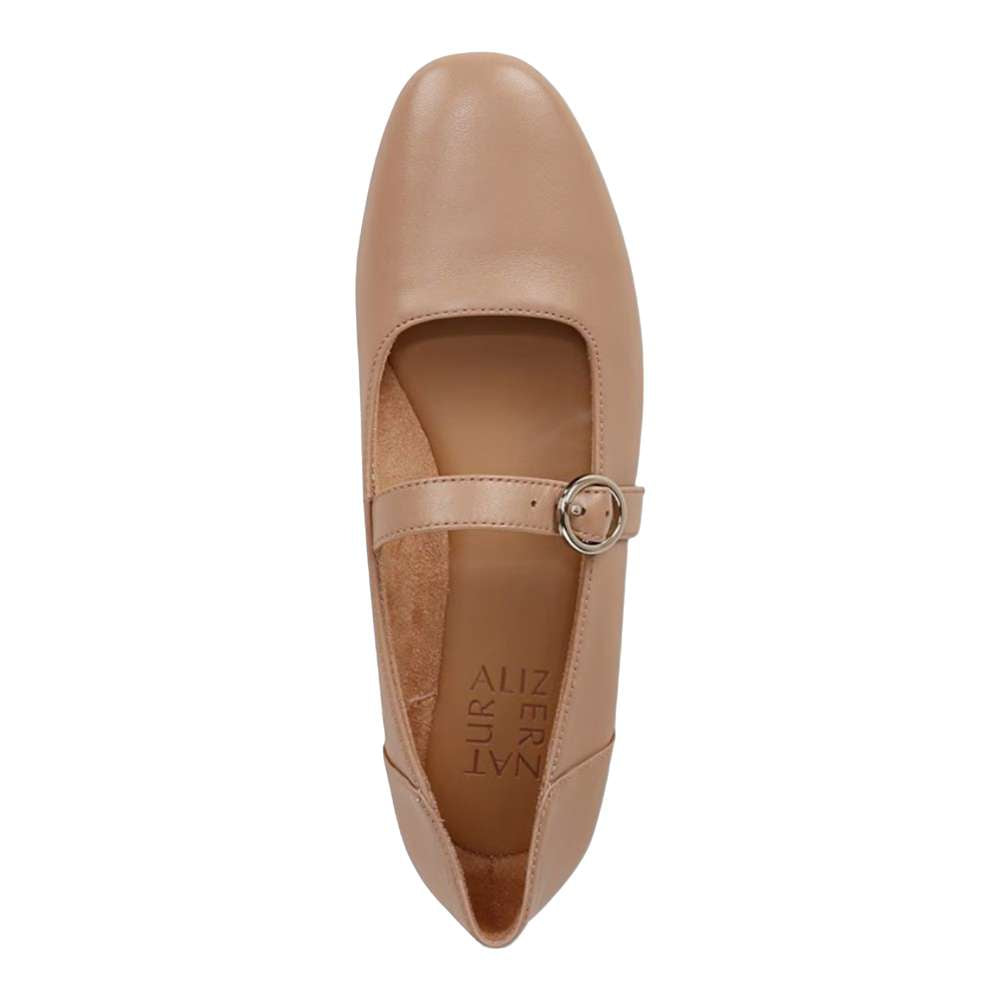 Kelly Mary Jane Flat - Caramel