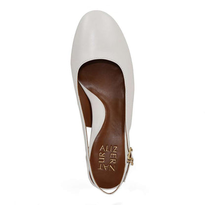 Lane Slingback Pump - Warm White