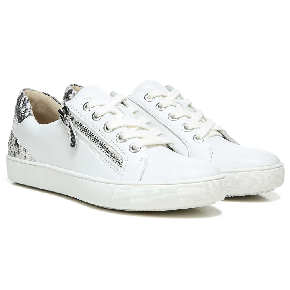 Macayla Casual Sneaker - White Snake