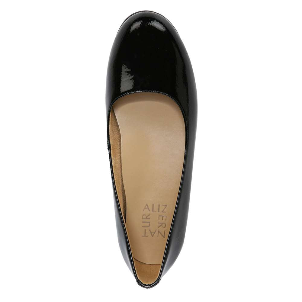 Maxwell Flat - Black Patent