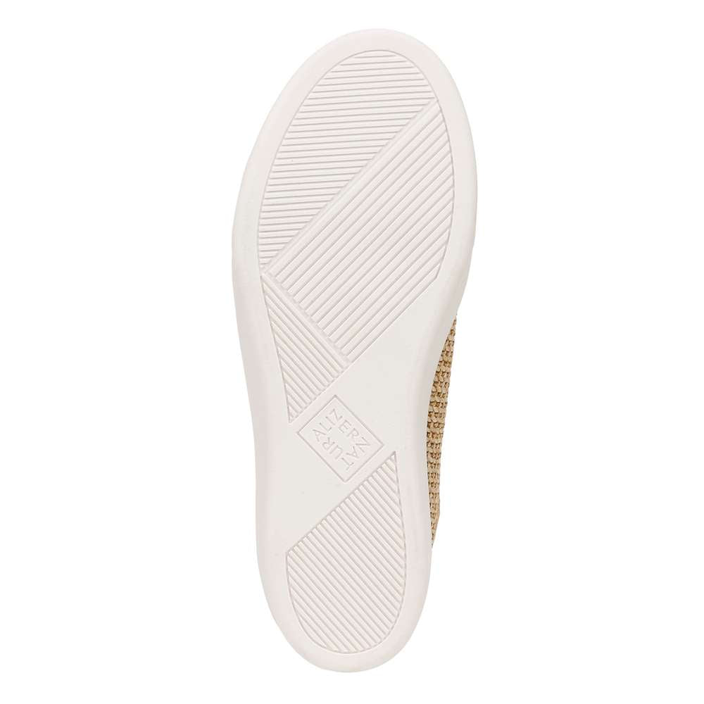 Morrison 2.0 Lace Up Sneaker - Tan Raffia Fabric