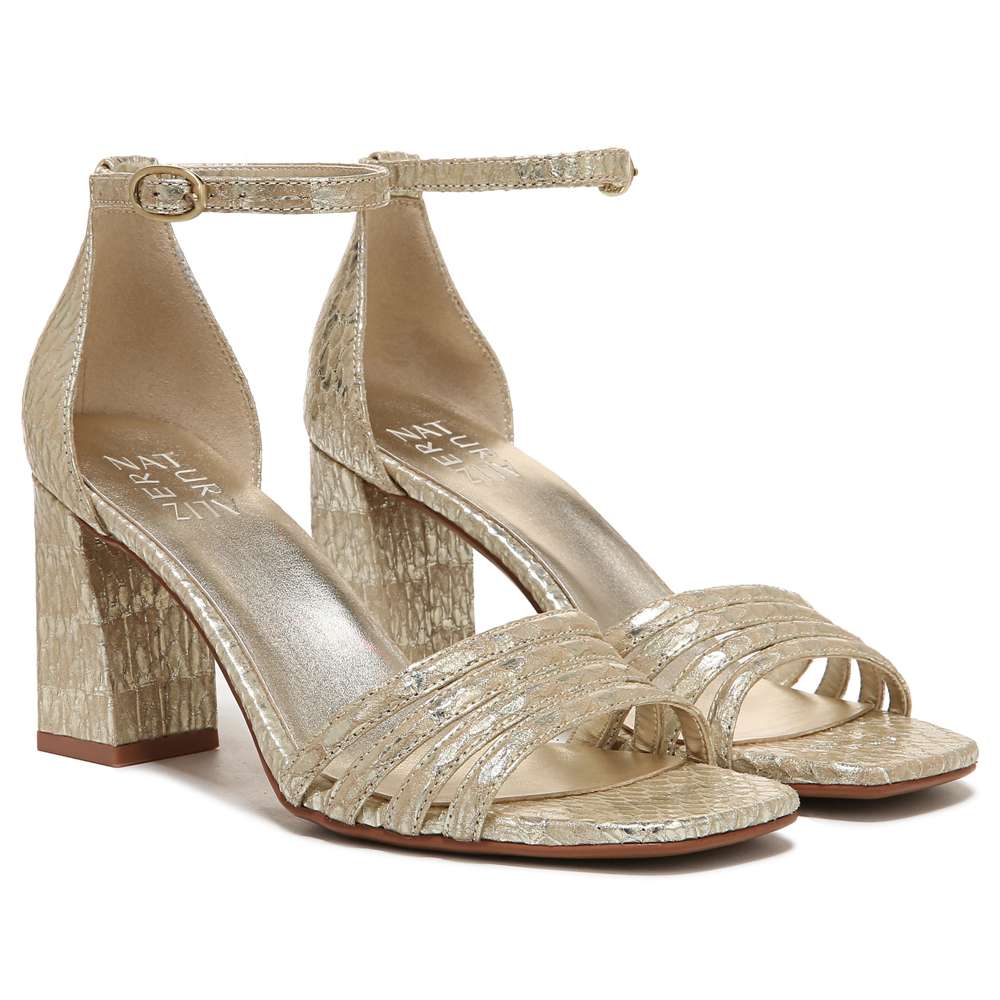 Thena Dress Sandal - Gold Metallic