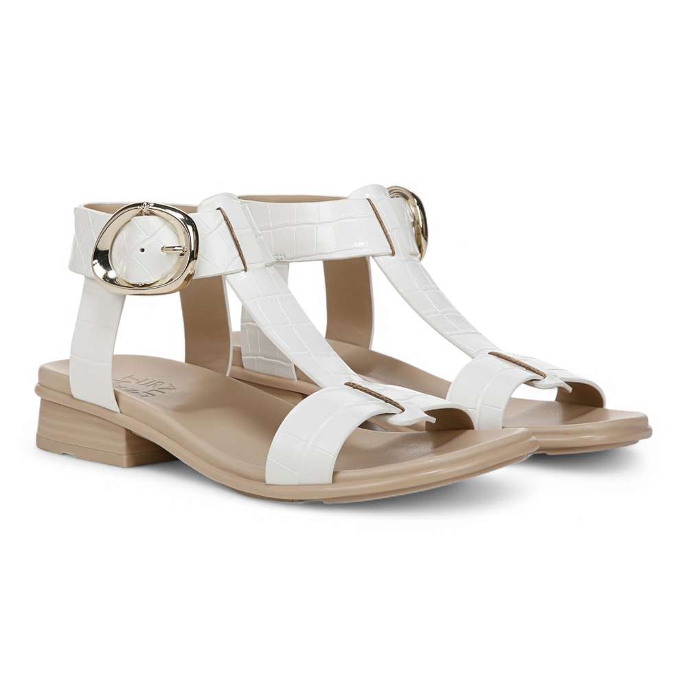Brandy Sandal - White