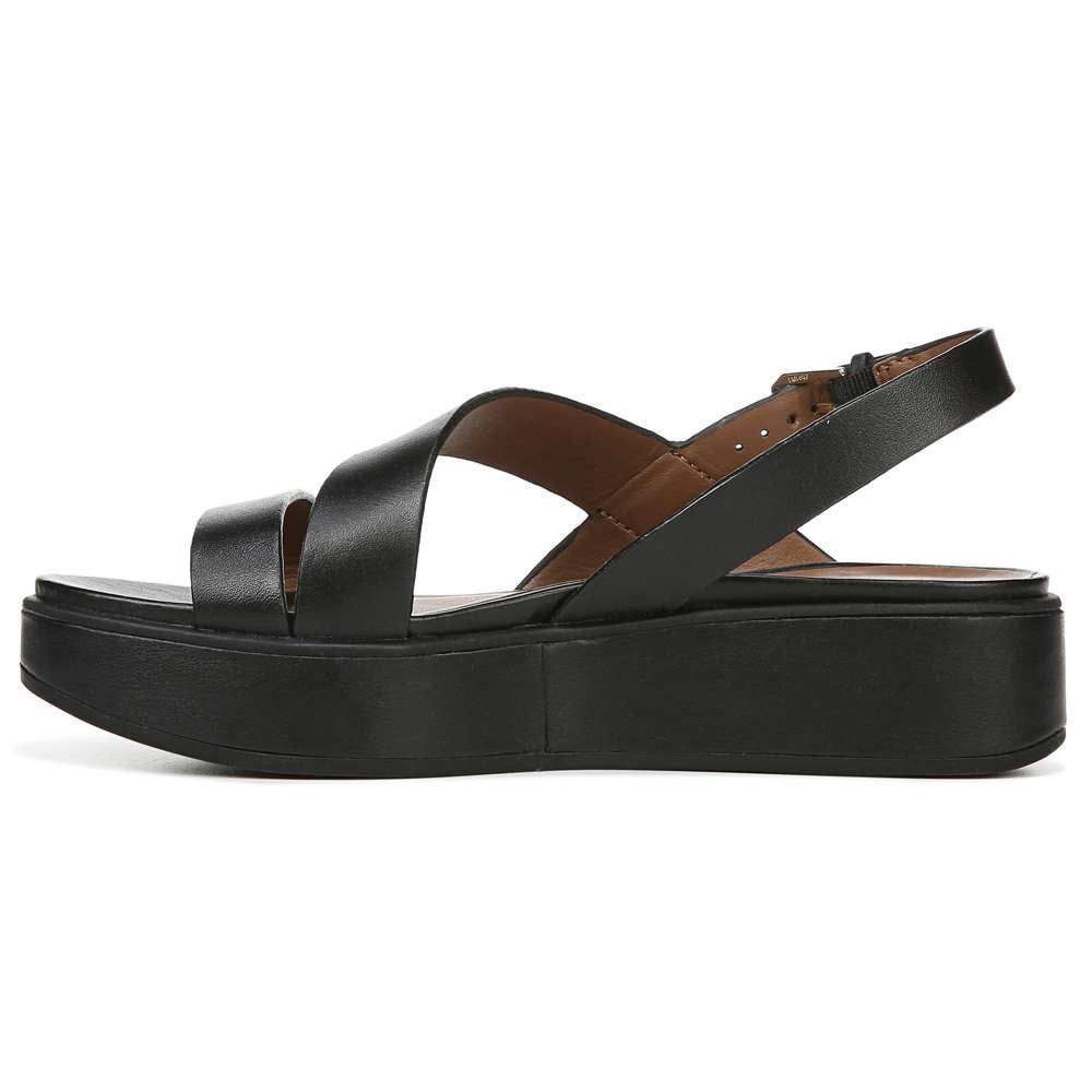 Charlize Platform Sandal - Black