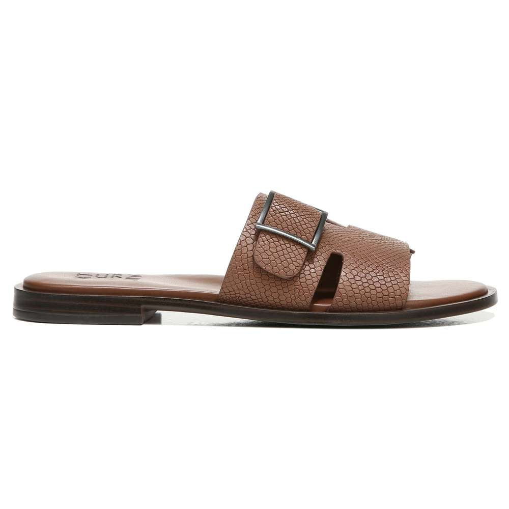 Faryn Slide Sandal - Brazil Nut