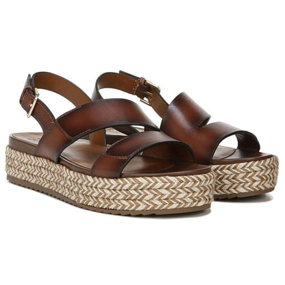 Jasmin Platform Sandal - Brown