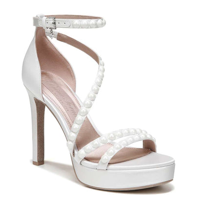 Love 3 Dress Sandal - Silk White Satin