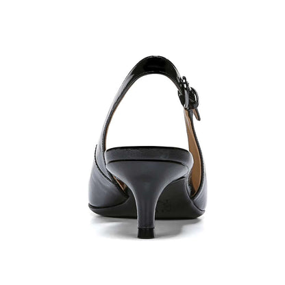 Peyton Slingback - Black Patent