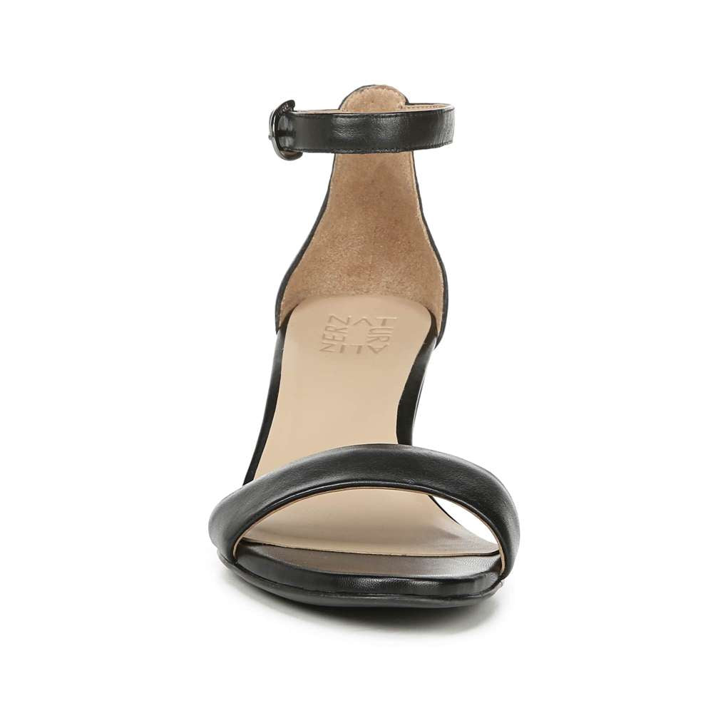 Vera Dress Sandal - Black Leather