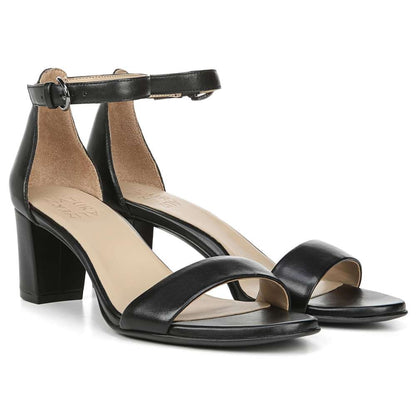 Vera Dress Sandal - Black Leather