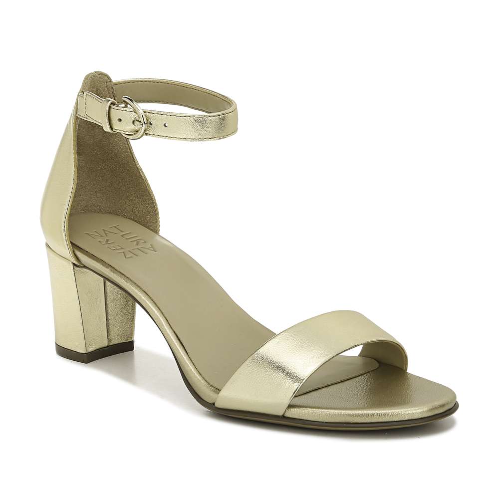 Vera Dress Sandal - Dark Gold Leather