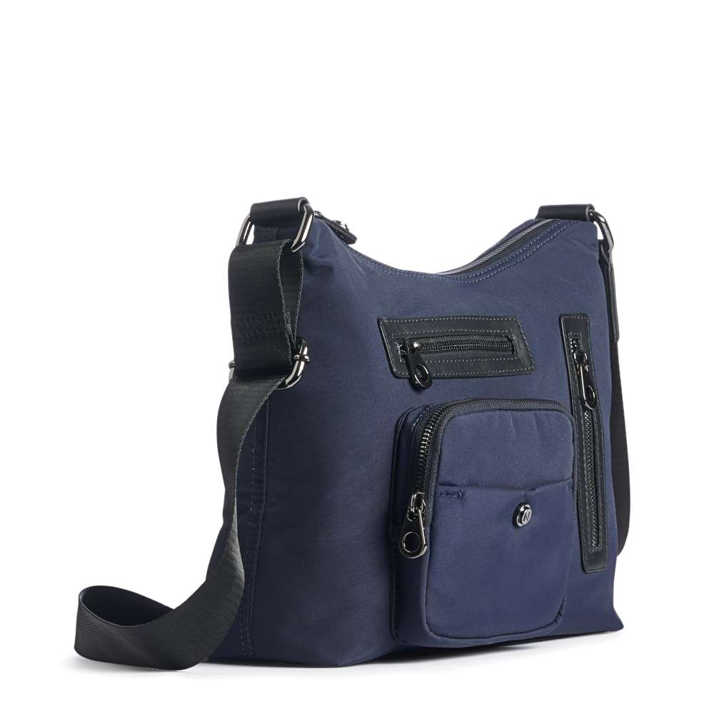 Safari Crossbody Bag - Navy