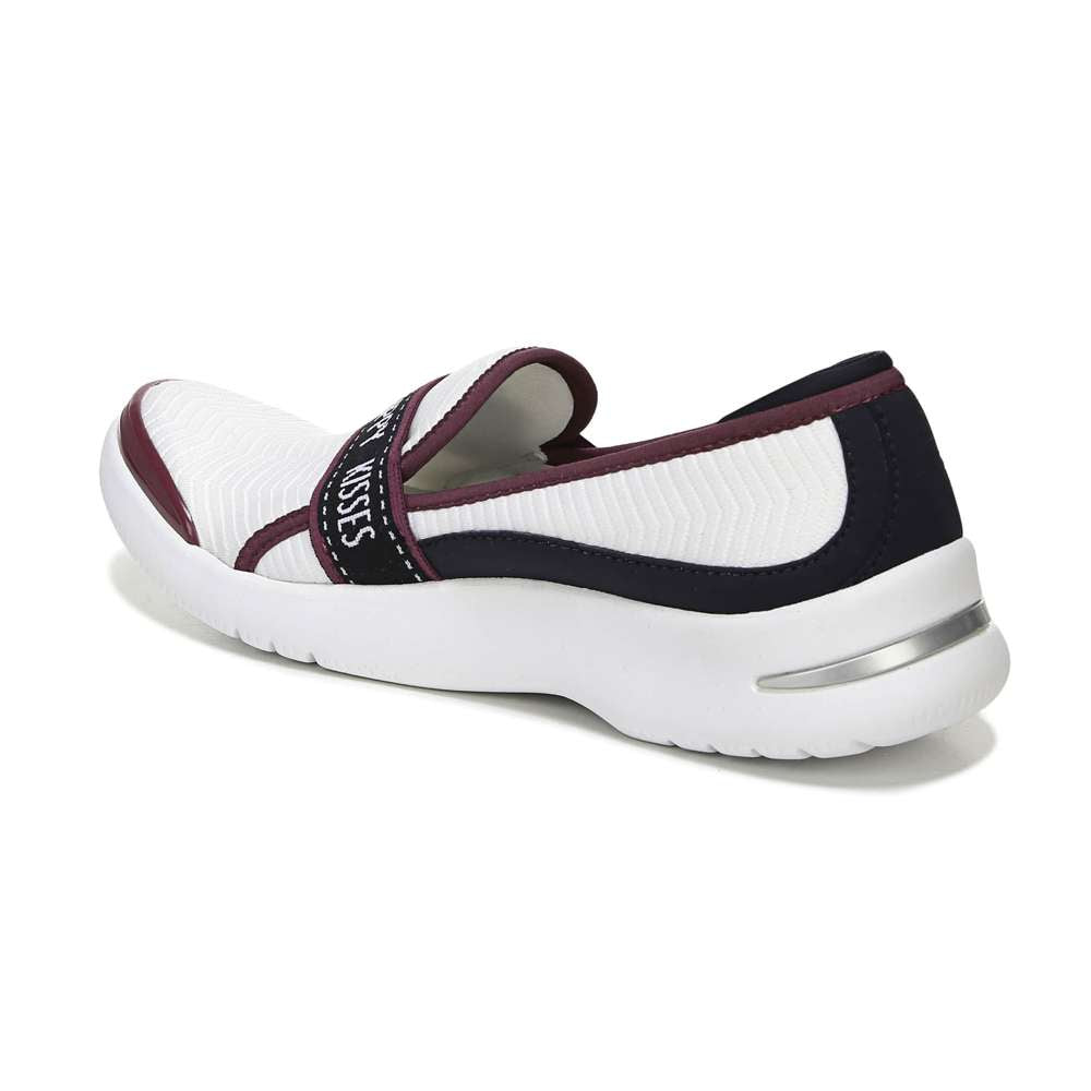 Attraction Slip-On Sneaker - White/Red/Navy