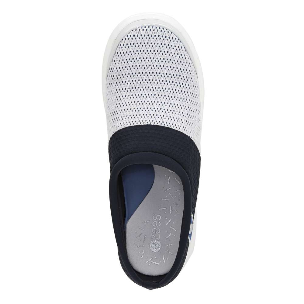 Carefree Slip-On - Light Grey/Blue