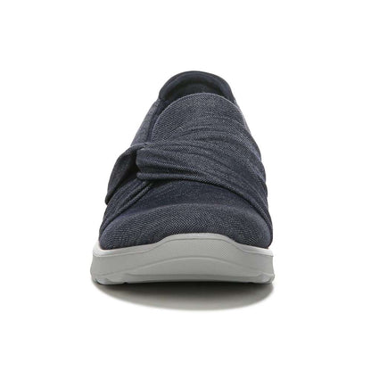 Glimmer Slip-On - Navy Blue Shimmer