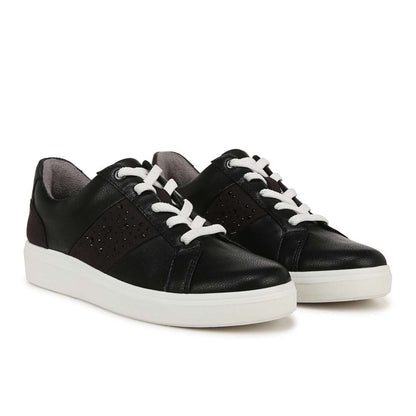 Happy Friday Lace Up Sneaker - Black