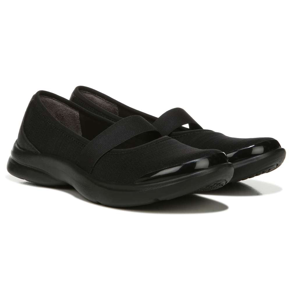 Jupiter Slip-On - Black Fabric