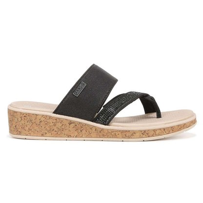 Bora Bright Sandal - Black Shimmer