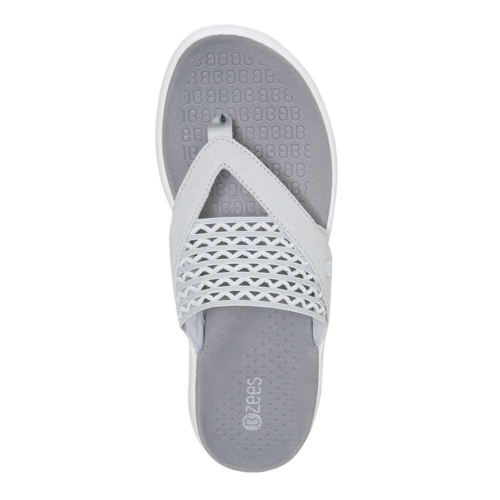Cabana Flip-Flop Sandal - Silver Smoke