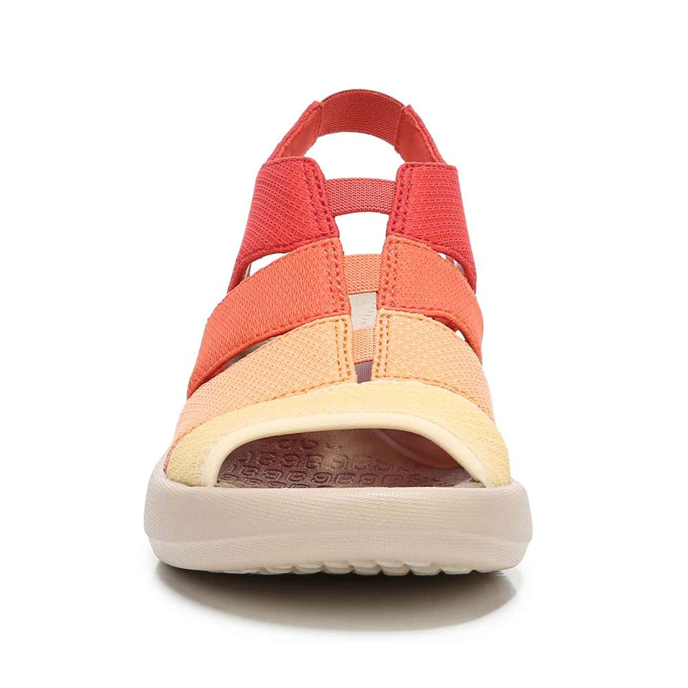 Finale Wedge Sandal - Red Multi