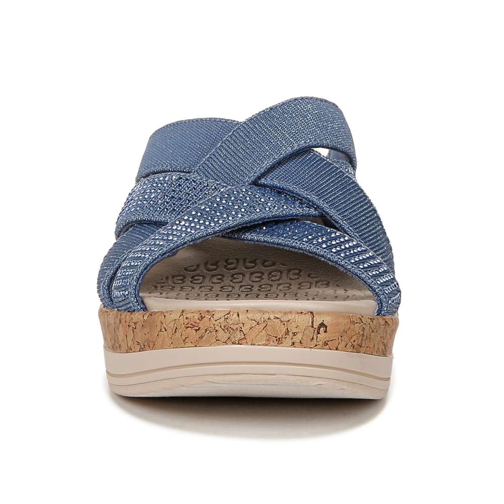 Reign Wedge Sandal - Elemental Blue