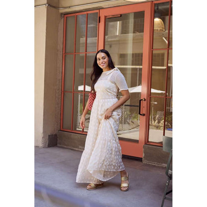 Resort Wedge - Gold Stretch