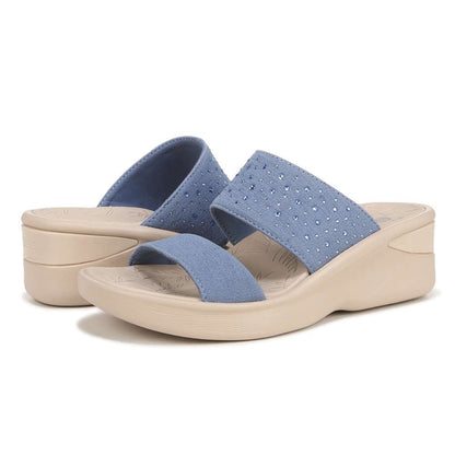 Sienna Bright Sandal - Elemental Blue