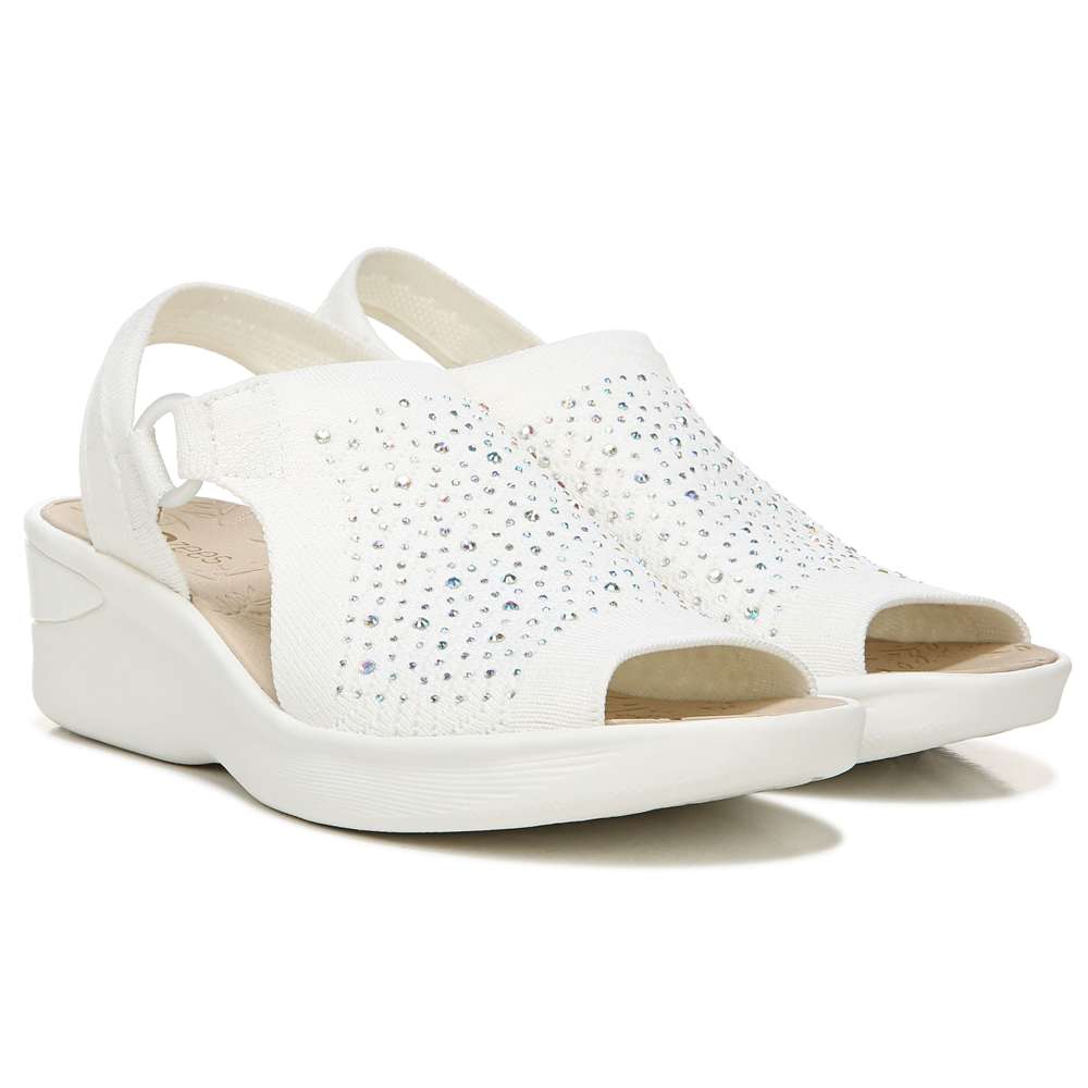 Star Bright Sandal - White Knit