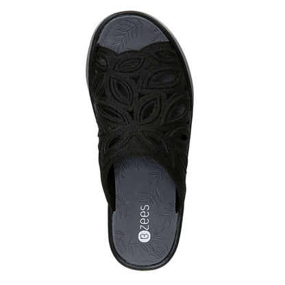 Susie Wedge Sandal - Black