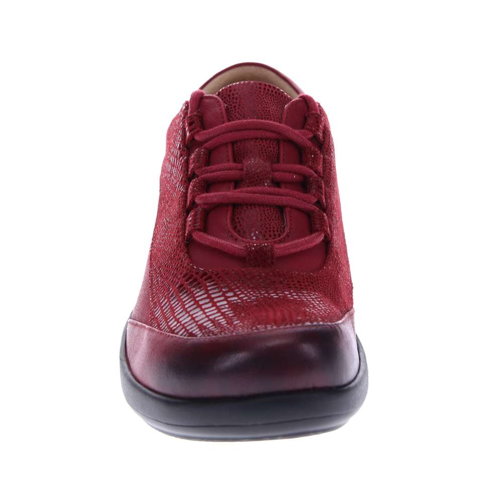 Alberta Lace-Up - Cherry Lizard