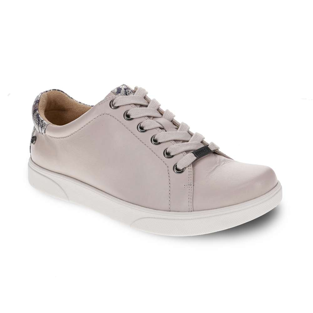 Limoges Casual Sneaker - Pebble/Silver Safari