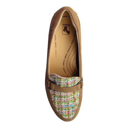 Montmartre Wedge Loafer - Toffee Nubuck