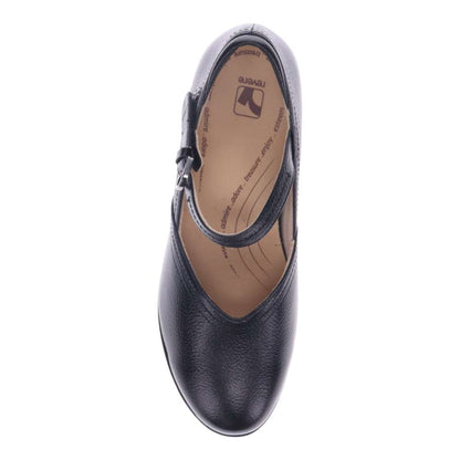 Narita Mary Jane Flats - Black Pebble