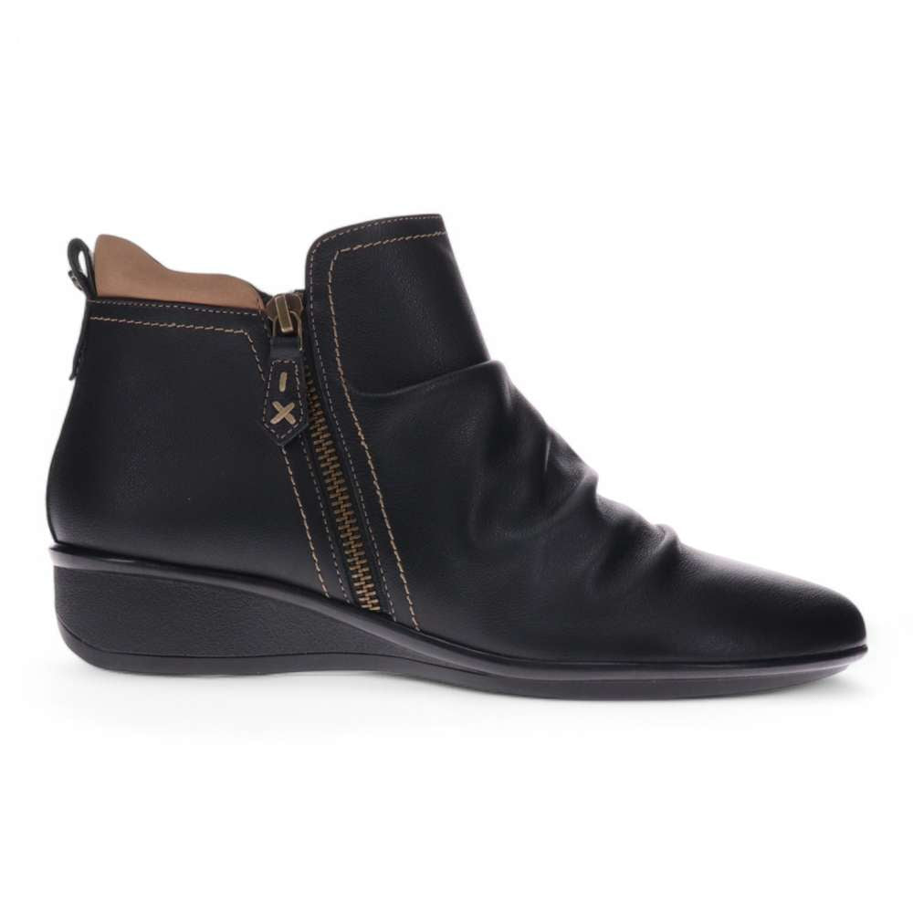 Plymouth Boots - Black/Toffee