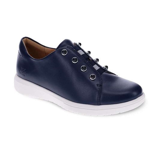 Bingo Elastic Lace Sneaker - Navy