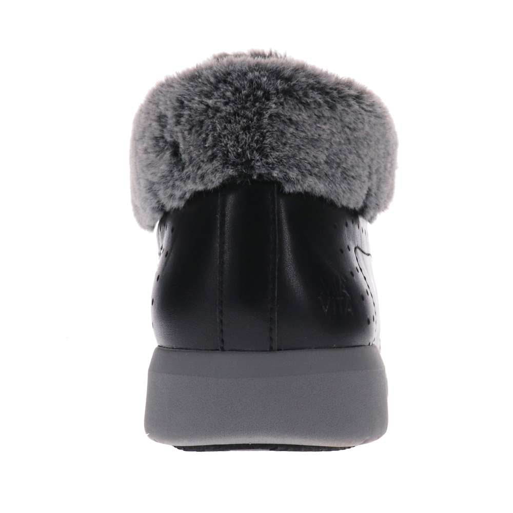 Bubbles Zip Bootie - Black