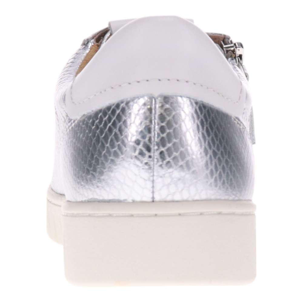 Luna Casual Sneaker - Silver Snake