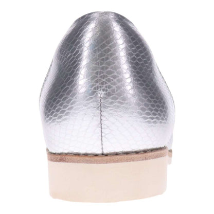 Remi Casual Slip on - Silver Snake
