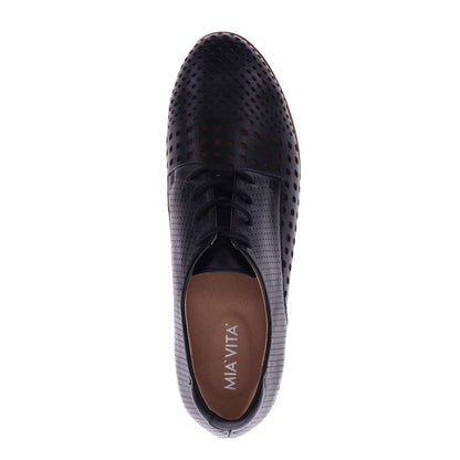 Rihannah Perf Oxford - Black