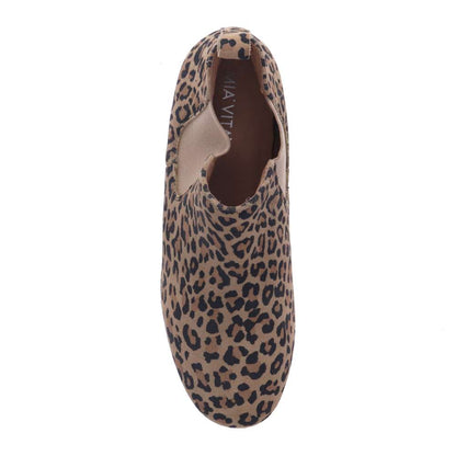 Sally Chelsea Boot - Leopard