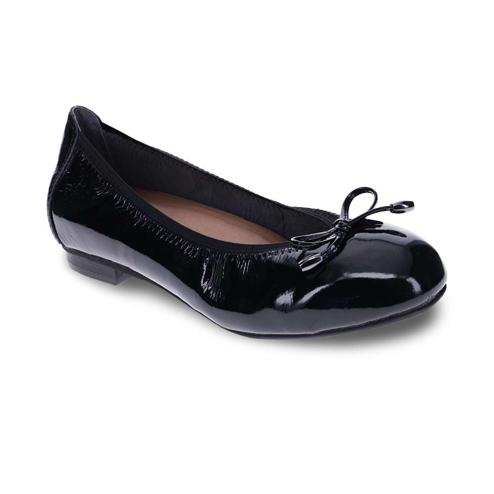 Sophie Flat - Black Patent