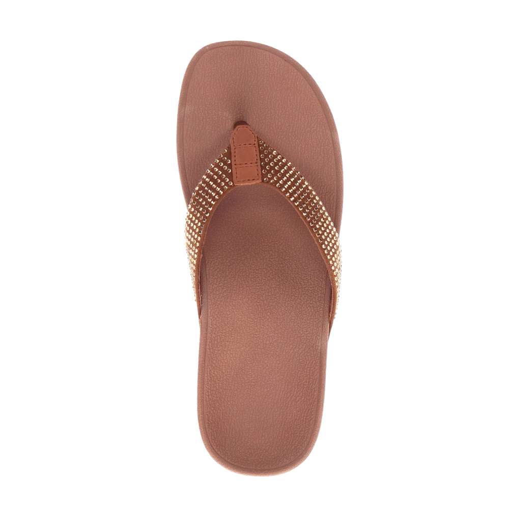 Allora Toe Post Sandal - Bronze