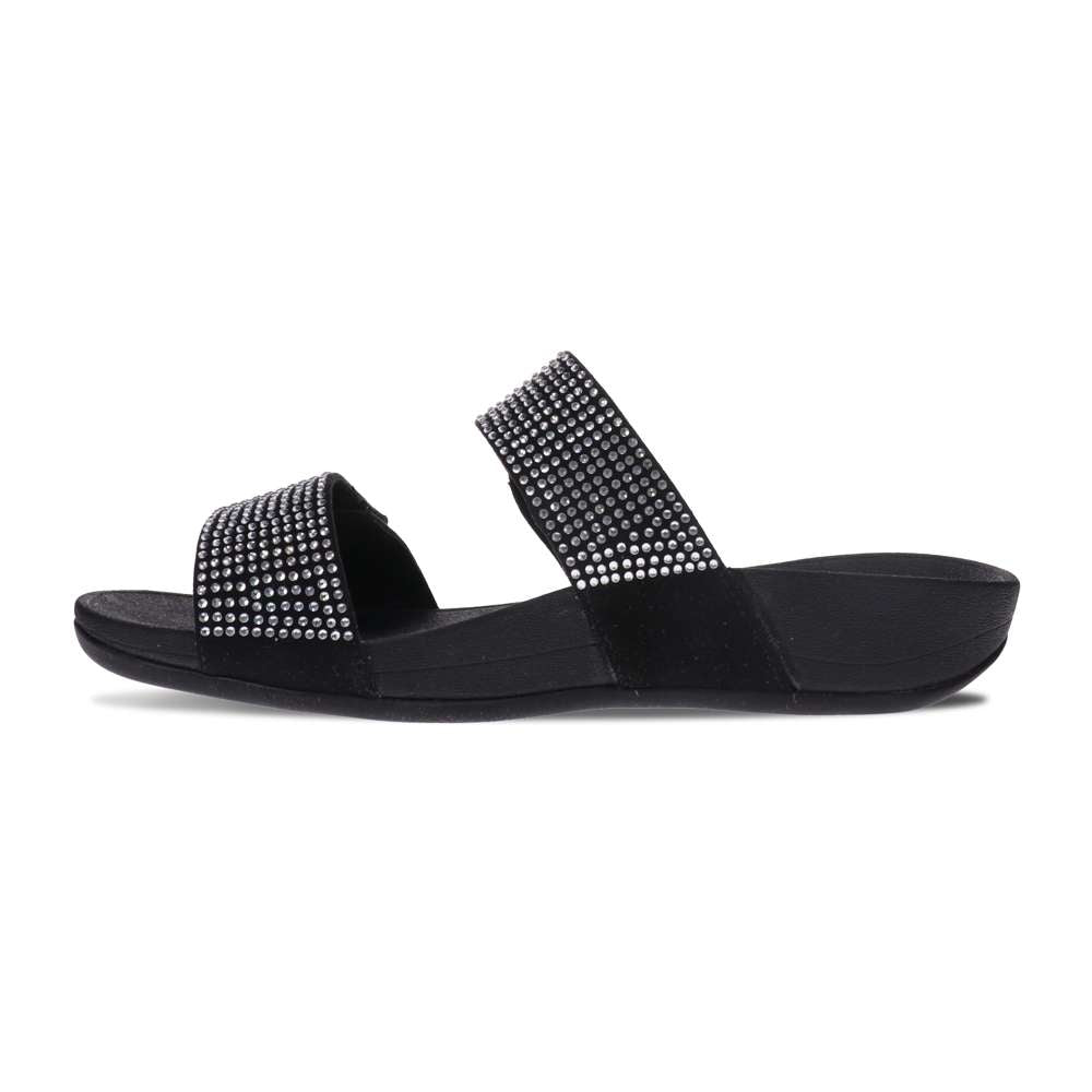 Avoca Slide Sandal - Black