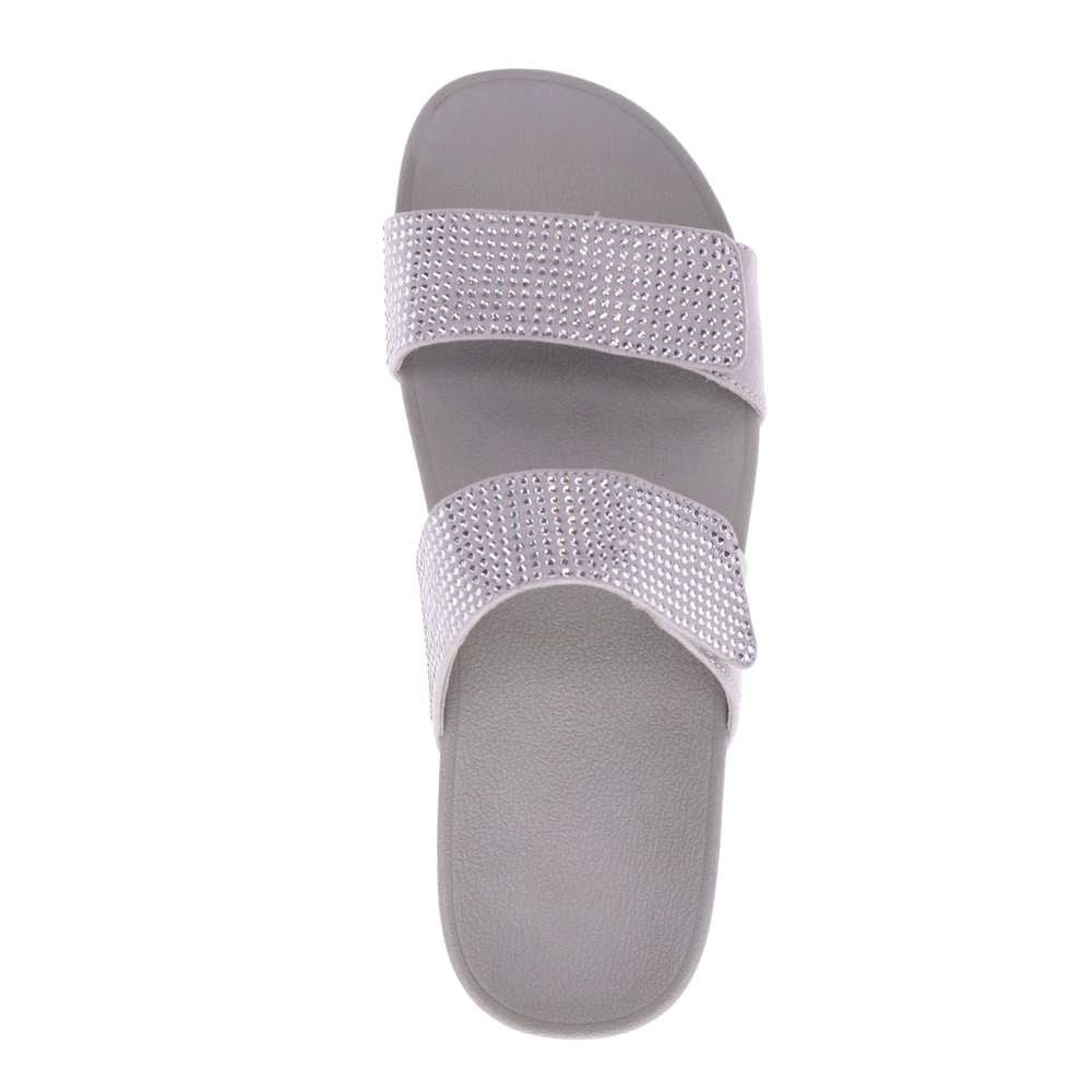 Avoca Slide Sandal - Silver