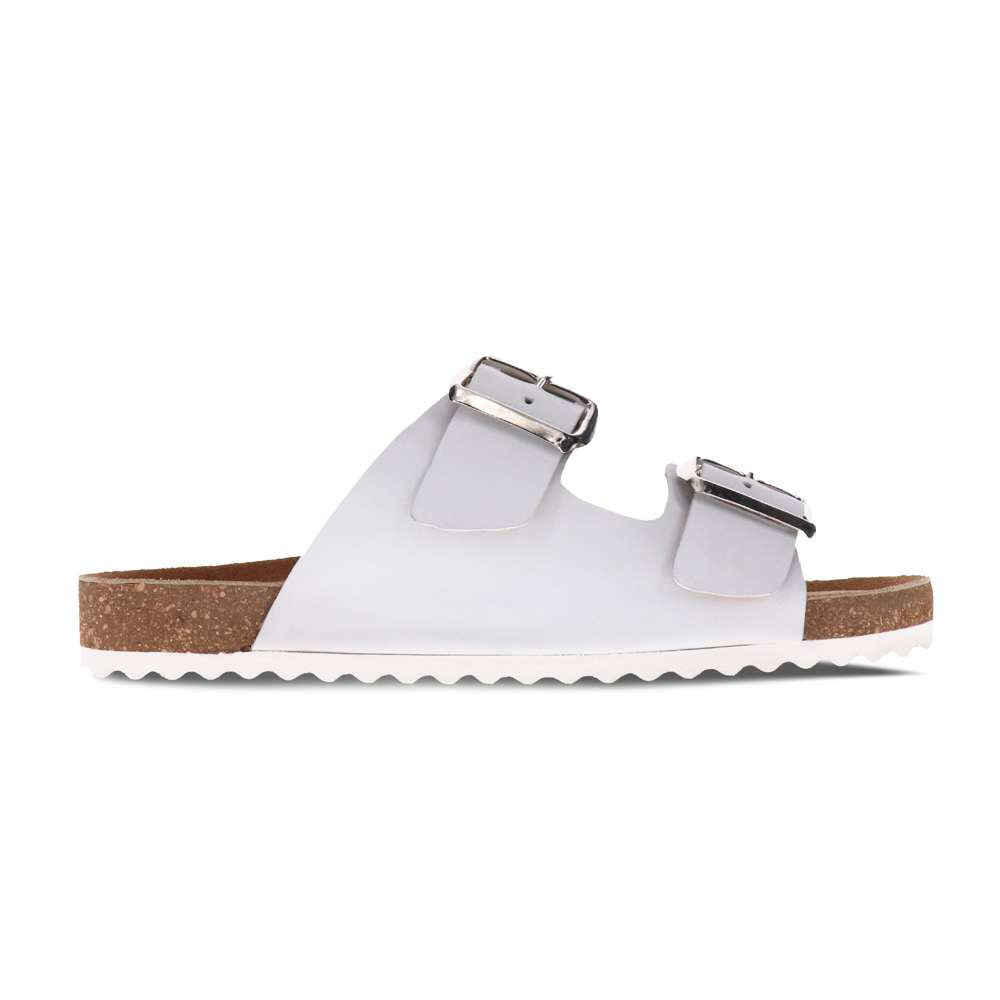Bardo Slide Sandal - White
