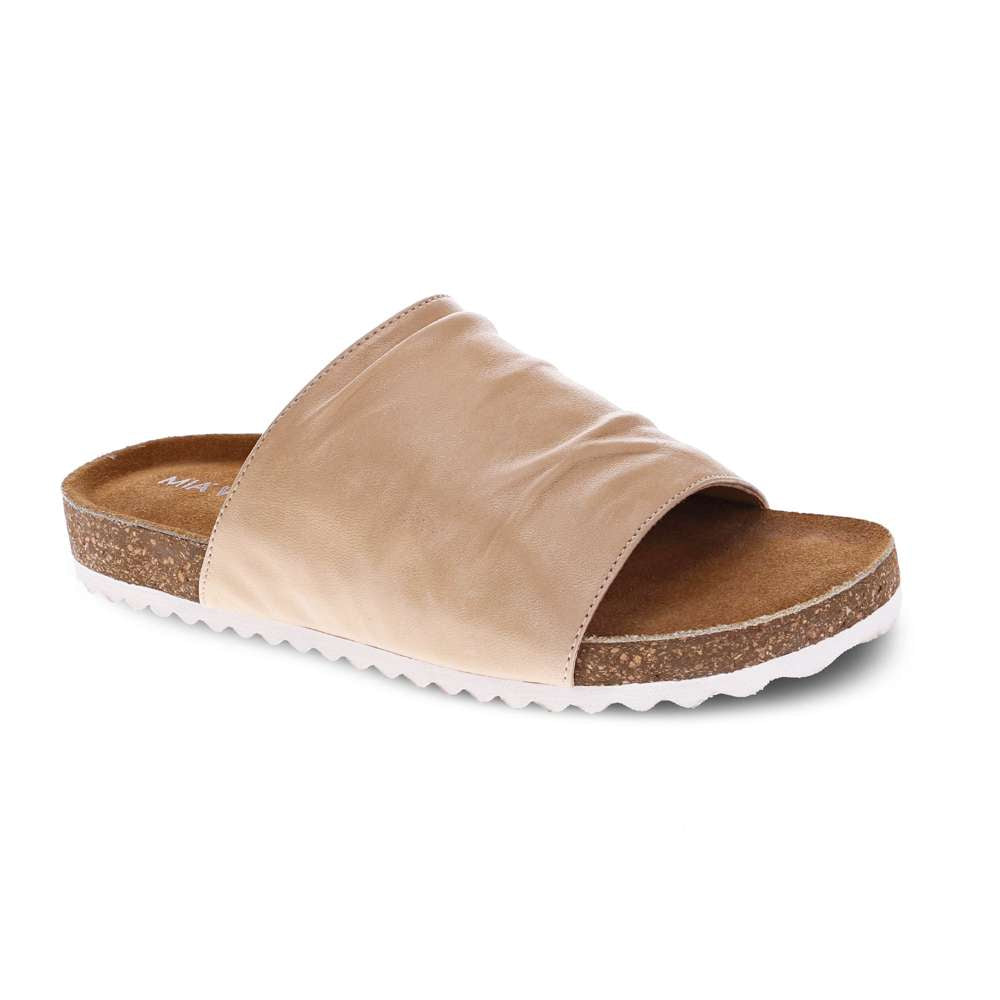 Blake Slide Sandal - Beige