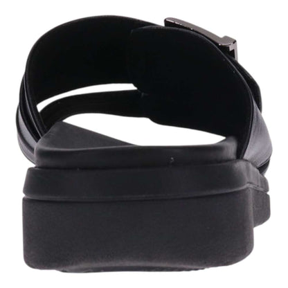 Bowie Slide Sandal - Black/Black