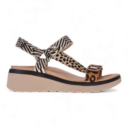Candice Sandal - Leopard Multi