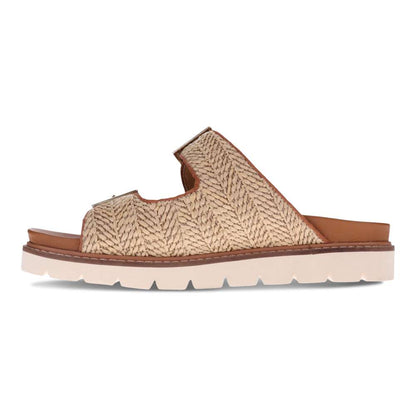 Daisy Slide - Natural Raffia