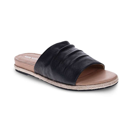 Elle Slide Sandal - Black